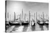 Gondolas Pano-Moises Levy-Stretched Canvas