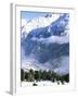 Gondolas Rising Above Village of Solden in Tirol Alps, Tirol, Austria-Richard Nebesky-Framed Photographic Print