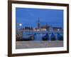 Gondolas, St, Mark's Square, Venice, Italy-Doug Pearson-Framed Photographic Print