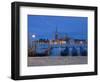 Gondolas, St, Mark's Square, Venice, Italy-Doug Pearson-Framed Photographic Print