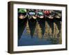 Gondolas, Venice, Italy-Doug Pearson-Framed Photographic Print