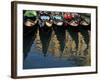 Gondolas, Venice, Italy-Doug Pearson-Framed Photographic Print