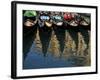 Gondolas, Venice, Italy-Doug Pearson-Framed Photographic Print