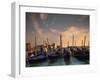 Gondolas, Venice, Italy-Angelo Cavalli-Framed Premium Photographic Print