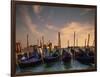 Gondolas, Venice, Italy-Angelo Cavalli-Framed Photographic Print