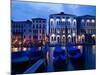 Gondolas, Venice, Italy-Peter Adams-Mounted Photographic Print