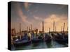 Gondolas, Venice, Italy-Angelo Cavalli-Stretched Canvas