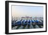 Gondolas, Venice, Italy-Fraser Hall-Framed Photographic Print