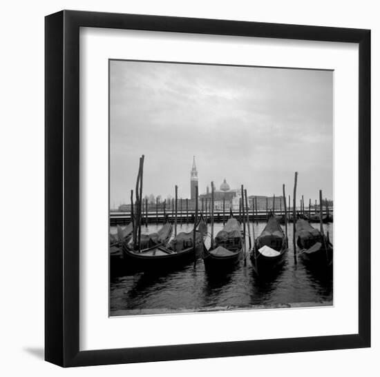 Gondolas-Tom Artin-Framed Giclee Print