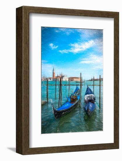 Gondole-Marco Carmassi-Framed Photographic Print