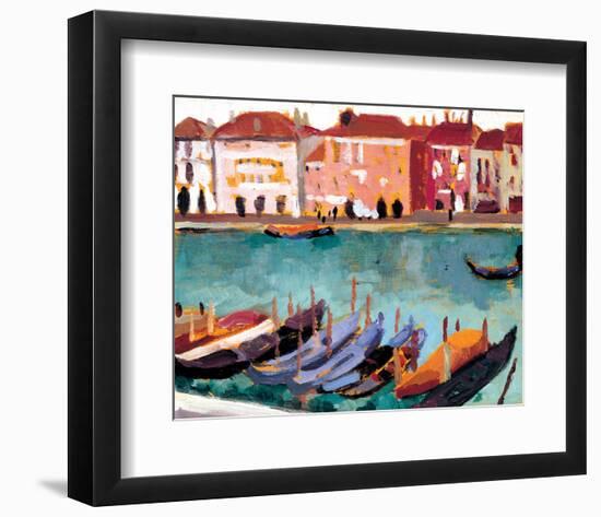 Gondoles a Venise-James Wilson Morrice-Framed Premium Giclee Print