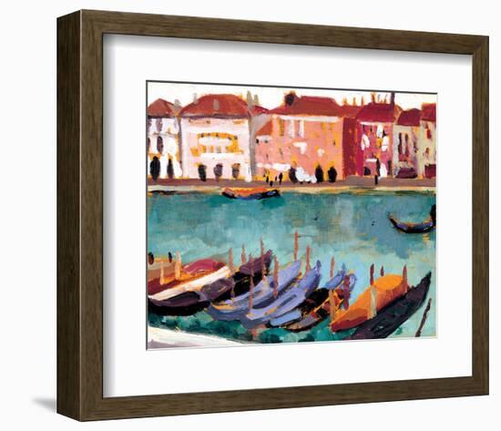 Gondoles a Venise-James Wilson Morrice-Framed Premium Giclee Print