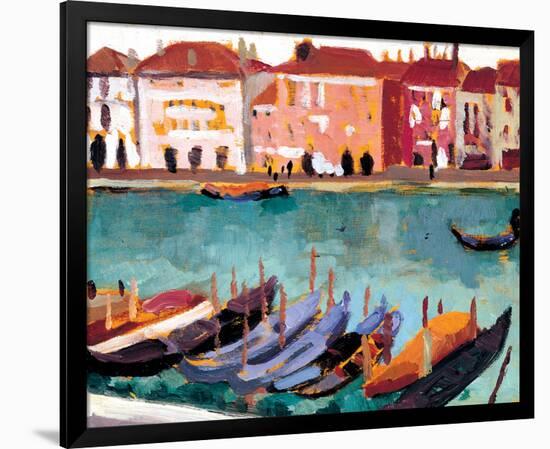 Gondoles a Venise-James Wilson Morrice-Framed Premium Giclee Print