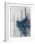 Gondoles à Venise-Claude Monet-Framed Giclee Print