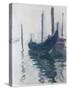 Gondoles à Venise-Claude Monet-Stretched Canvas