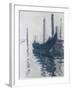 Gondoles à Venise-Claude Monet-Framed Giclee Print