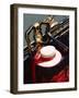 Gondolier's Hat and Detail of Gondola, Venice, Veneto, Italy-Steve Vidler-Framed Photographic Print