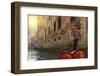 Gondolier, Venice, UNESCO World Heritage Site, Veneto, Italy, Europe-Angelo Cavalli-Framed Photographic Print