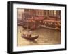 Gondoliers on the Grand Canal, Venice, Italy-Stuart Westmoreland-Framed Premium Photographic Print