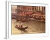 Gondoliers on the Grand Canal, Venice, Italy-Stuart Westmoreland-Framed Photographic Print