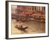 Gondoliers on the Grand Canal, Venice, Italy-Stuart Westmoreland-Framed Photographic Print