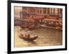 Gondoliers on the Grand Canal, Venice, Italy-Stuart Westmoreland-Framed Photographic Print