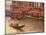 Gondoliers on the Grand Canal, Venice, Italy-Stuart Westmoreland-Mounted Photographic Print