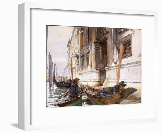 Gondoliers’ Siesta, 1904-John Sargent-Framed Art Print