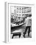 Gondoliers, Venice, Italy-Walter Bibikow-Framed Photographic Print