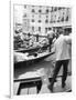 Gondoliers, Venice, Italy-Walter Bibikow-Framed Photographic Print