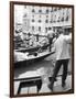 Gondoliers, Venice, Italy-Walter Bibikow-Framed Photographic Print