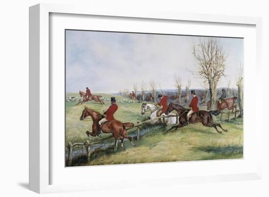 Gone Away-Henry Thomas Alken-Framed Giclee Print