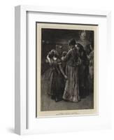 Gone, Euston Station-Frank Holl-Framed Giclee Print