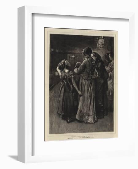 Gone, Euston Station-Frank Holl-Framed Giclee Print