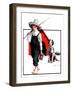 "Gone Fishing Without Fido,"August 11, 1923-Angus MacDonall-Framed Giclee Print