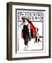 "Gone Fishing Without Fido," Country Gentleman Cover, August 11, 1923-Angus MacDonall-Framed Giclee Print