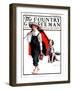 "Gone Fishing Without Fido," Country Gentleman Cover, August 11, 1923-Angus MacDonall-Framed Giclee Print