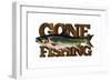 Gone Fishing-null-Framed Giclee Print