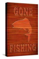 Gone Fishing-null-Stretched Canvas