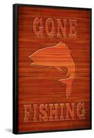 Gone Fishing-null-Framed Poster