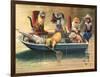 Gone Fishing-Bryan Moon-Framed Art Print