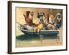 Gone Fishing-Bryan Moon-Framed Premium Giclee Print