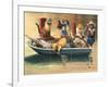 Gone Fishing-Bryan Moon-Framed Premium Giclee Print