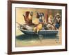 Gone Fishing-Bryan Moon-Framed Premium Giclee Print