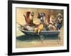 Gone Fishing-Bryan Moon-Framed Art Print