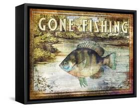 Gone Fishing-Paul Brent-Framed Stretched Canvas