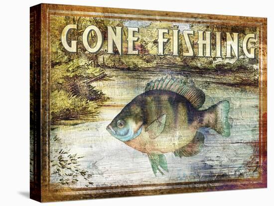 Gone Fishing-Paul Brent-Stretched Canvas