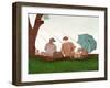 Gone Fishing-Gillian Lawson-Framed Giclee Print