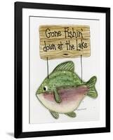 Gone Fishing-Debbie McMaster-Framed Giclee Print