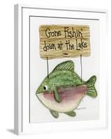 Gone Fishing-Debbie McMaster-Framed Giclee Print